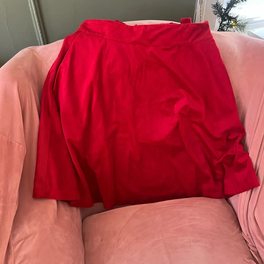 Unique Vintage Red Corduroy Garment - Picture 6 of 6